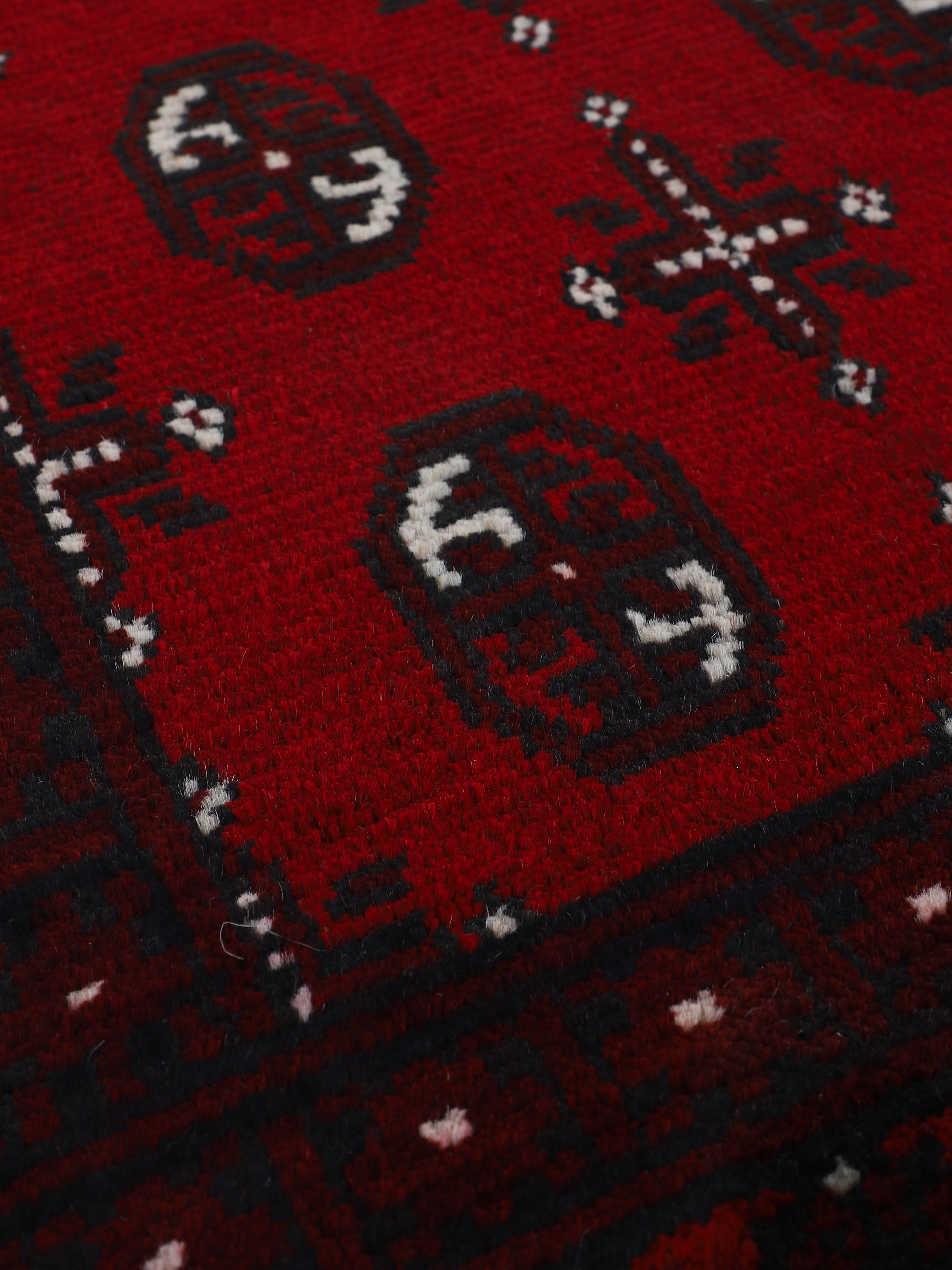 Afghan Akhche Läufer Teppich