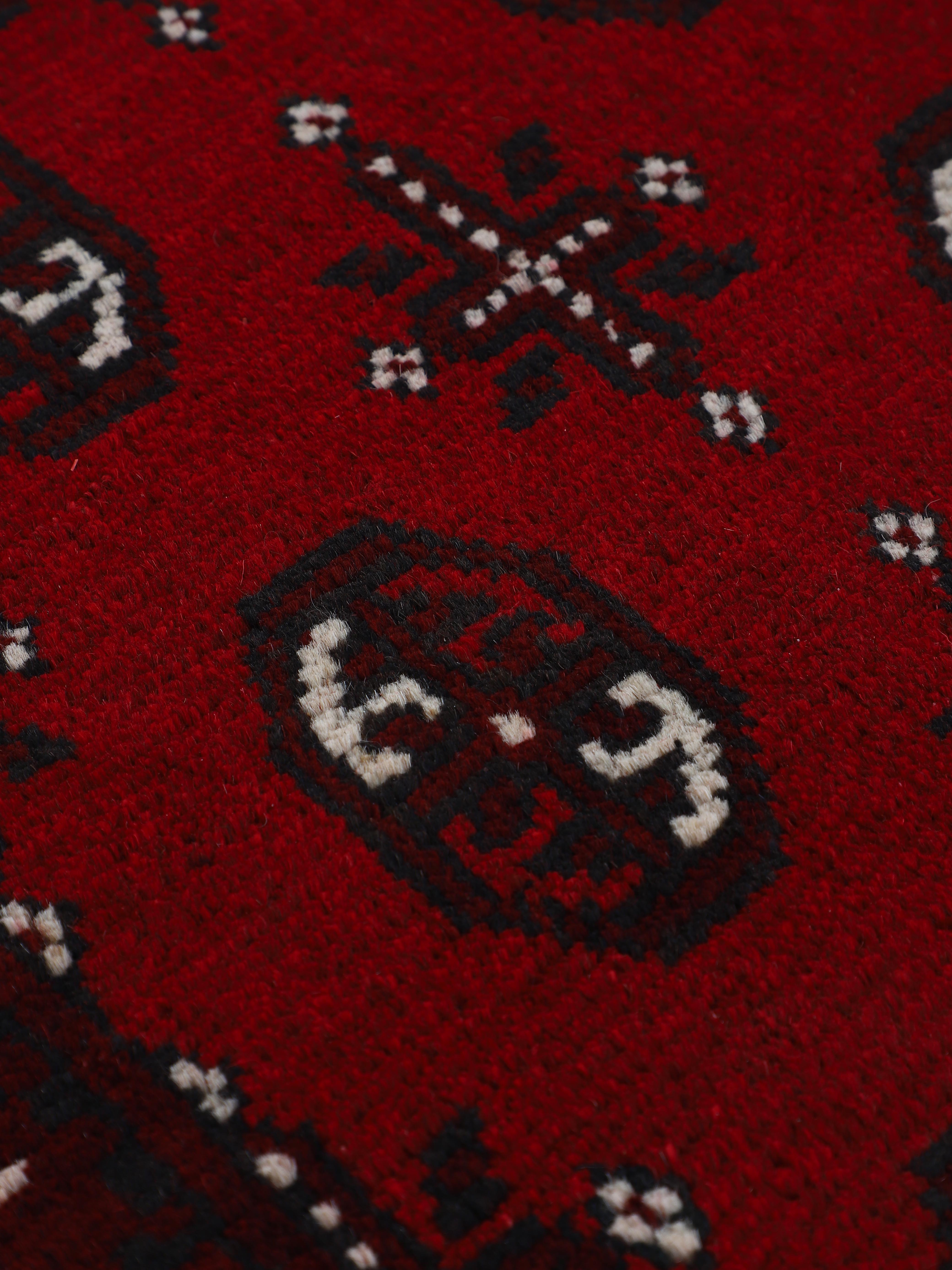 Afghan Akhche Läufer Teppich