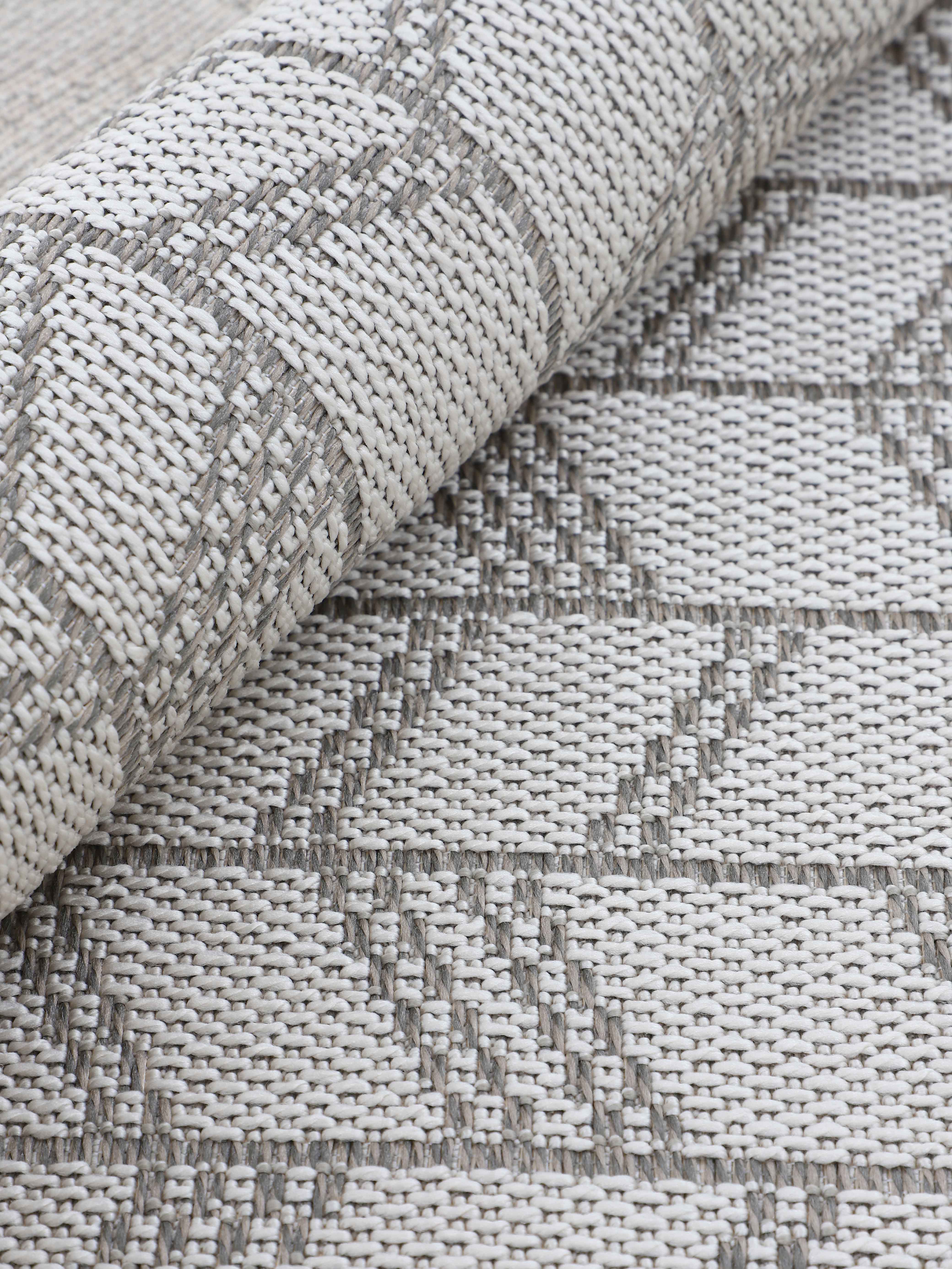 In- & Outdoor Teppich Boho Rund
