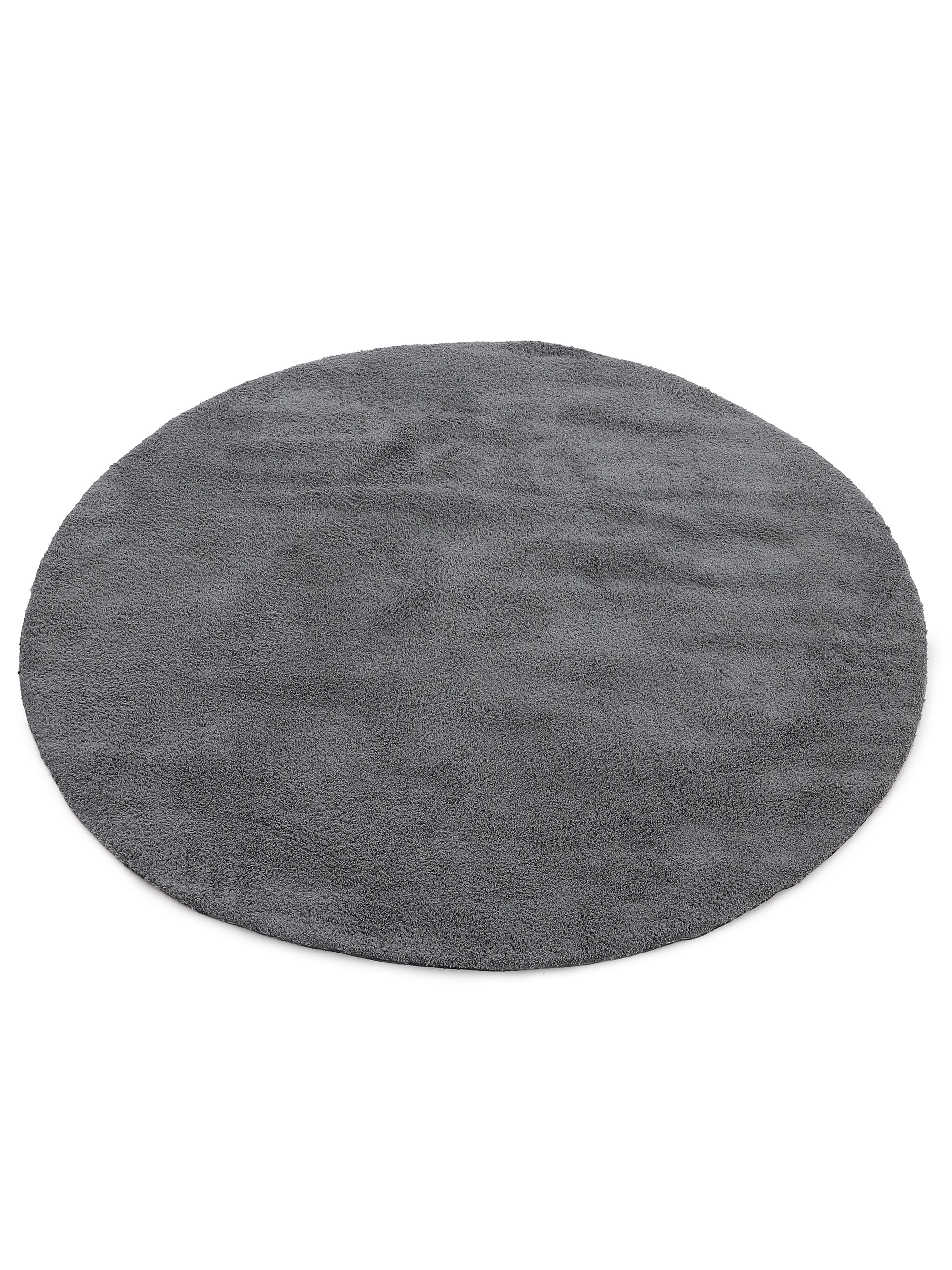 Hochflorteppich Silky Rund