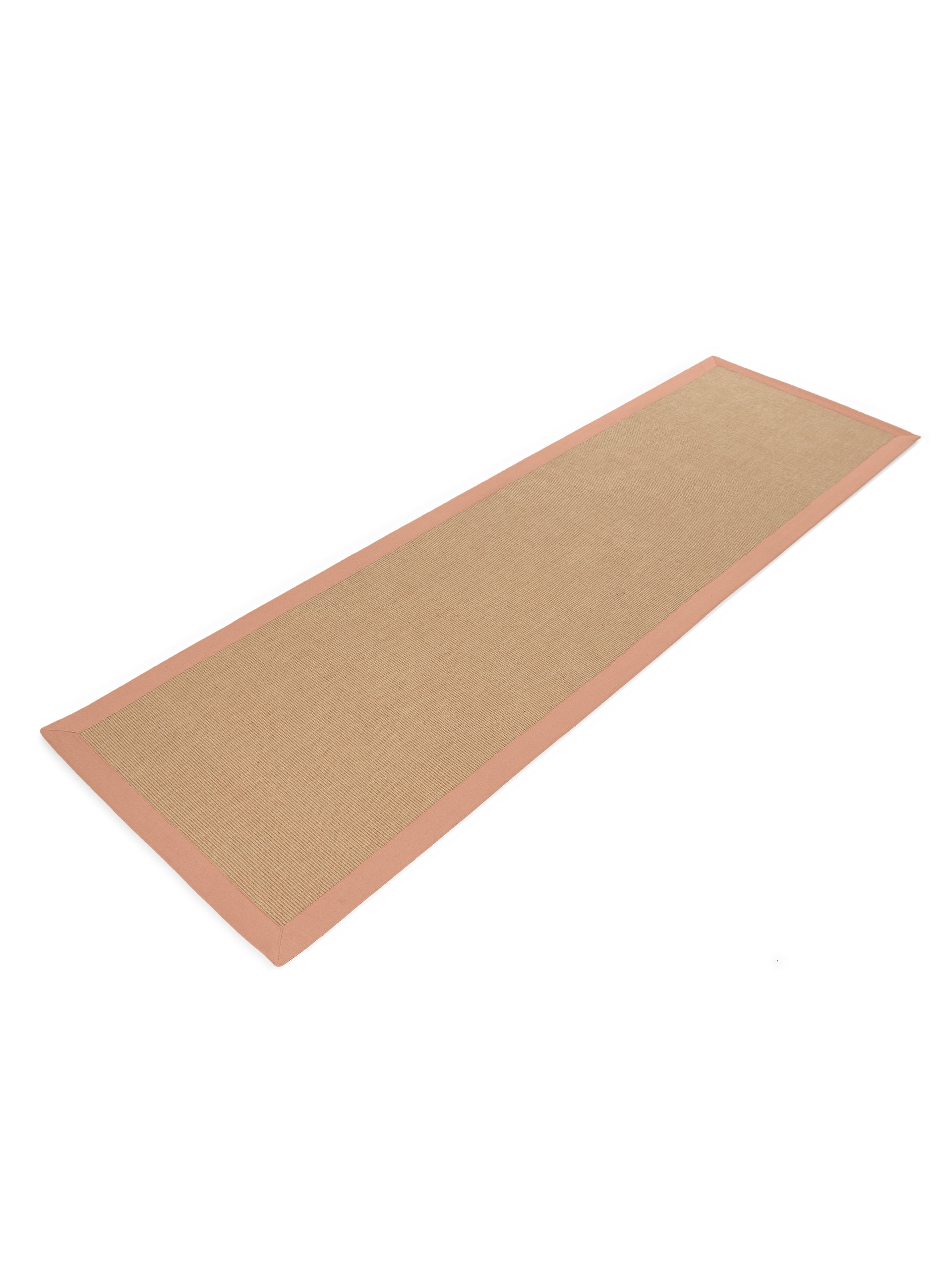 Sisalteppich Läufer Pfirsich in pfirsich aus sisal/jute