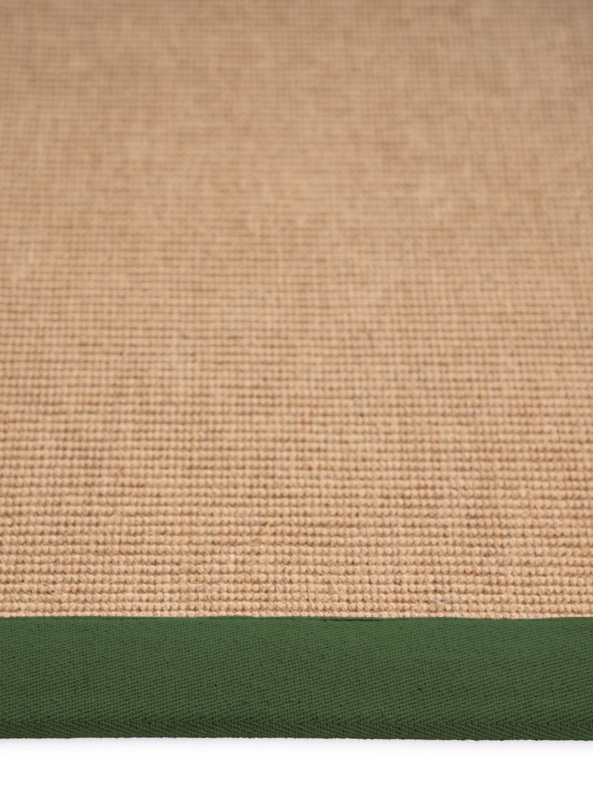 Sisalteppich Grün in grün aus sisal/jute