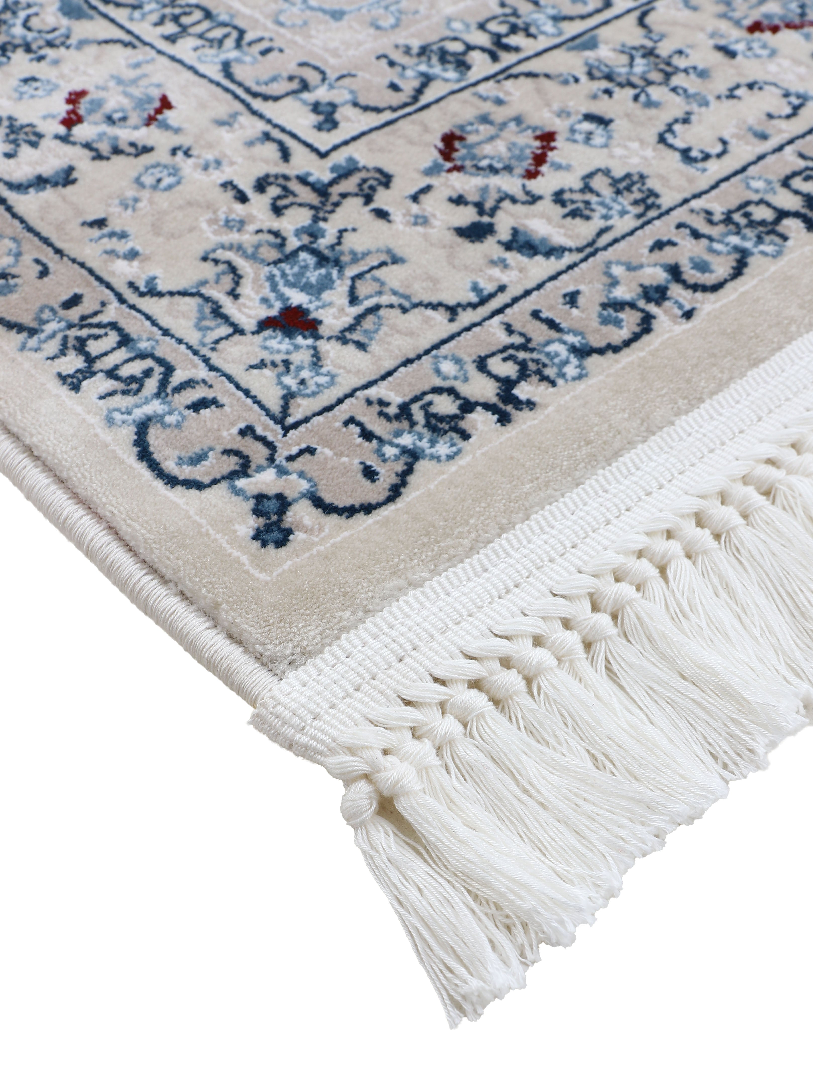Teppich Nain Diane Läufer Dunkelblau in dunkelblau aus kunstfaser