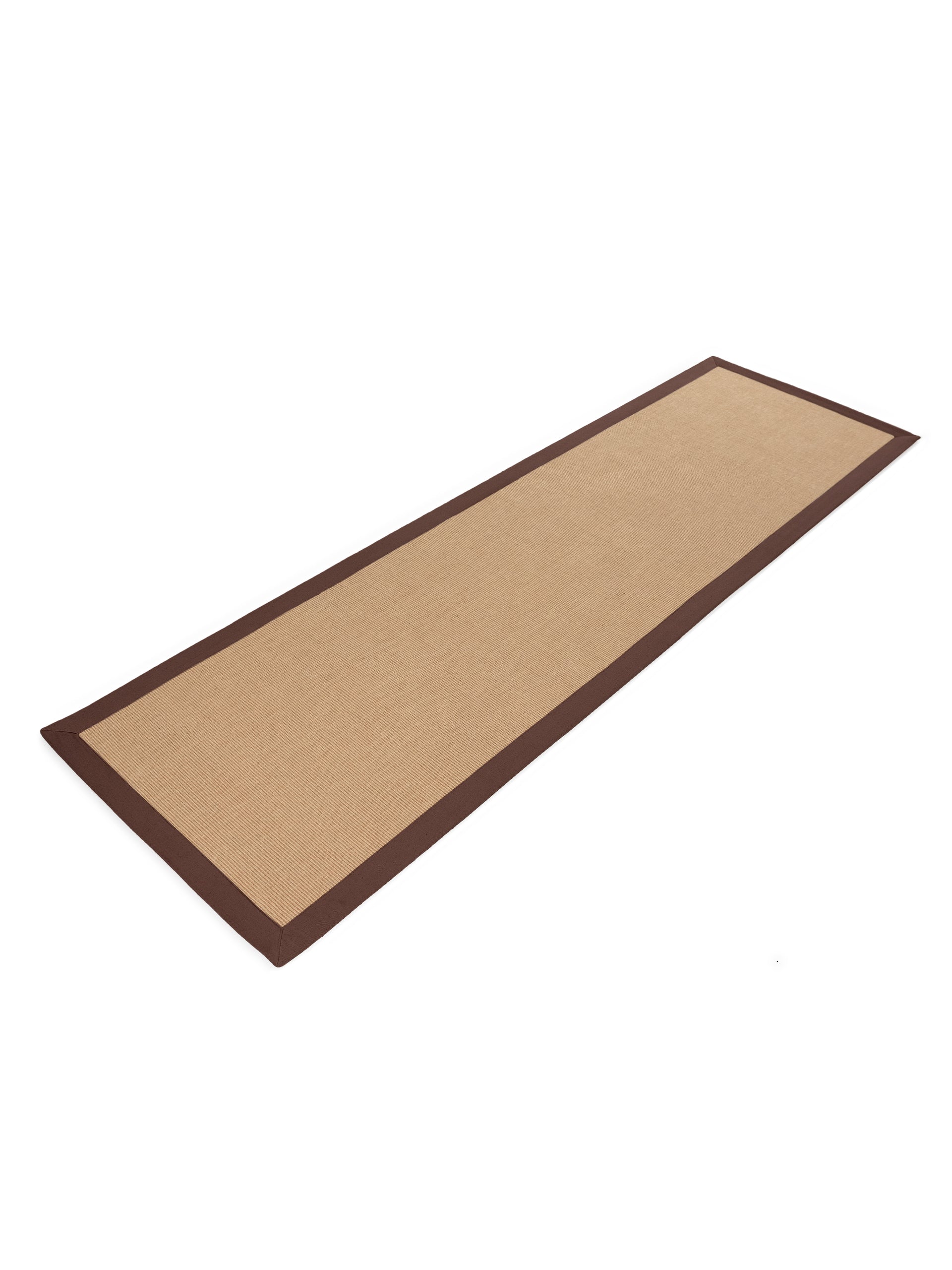 Sisalteppich Läufer Braun in braun aus sisal/jute