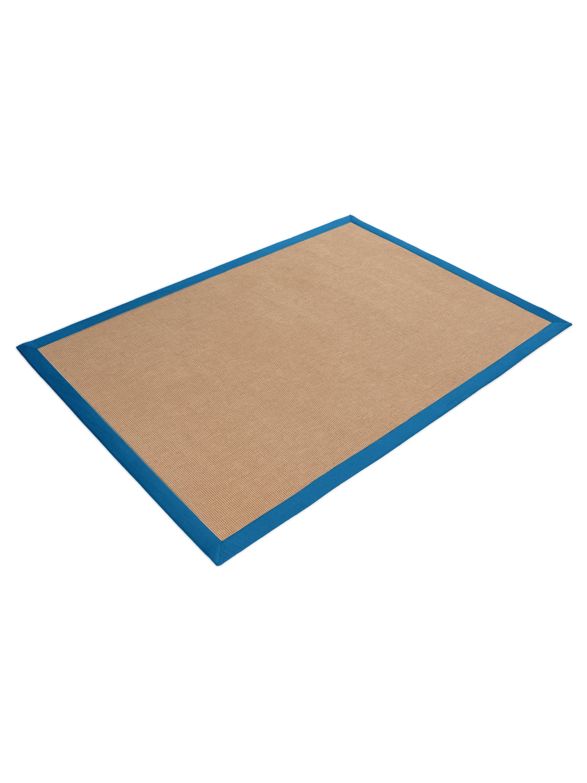 Sisalteppich Blau aus Sisal/Jute