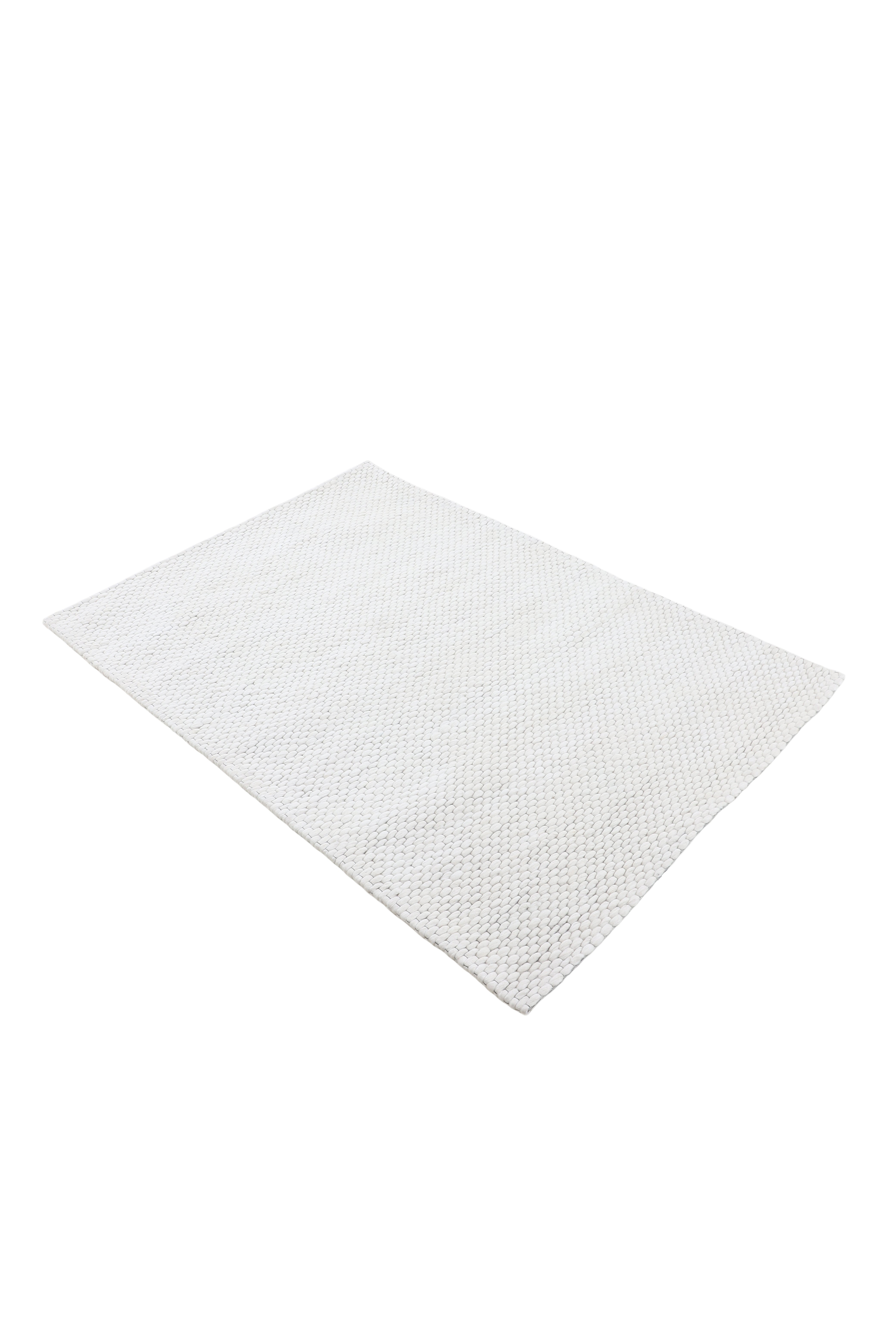 Wollteppich Sina Creme in creme aus wolle